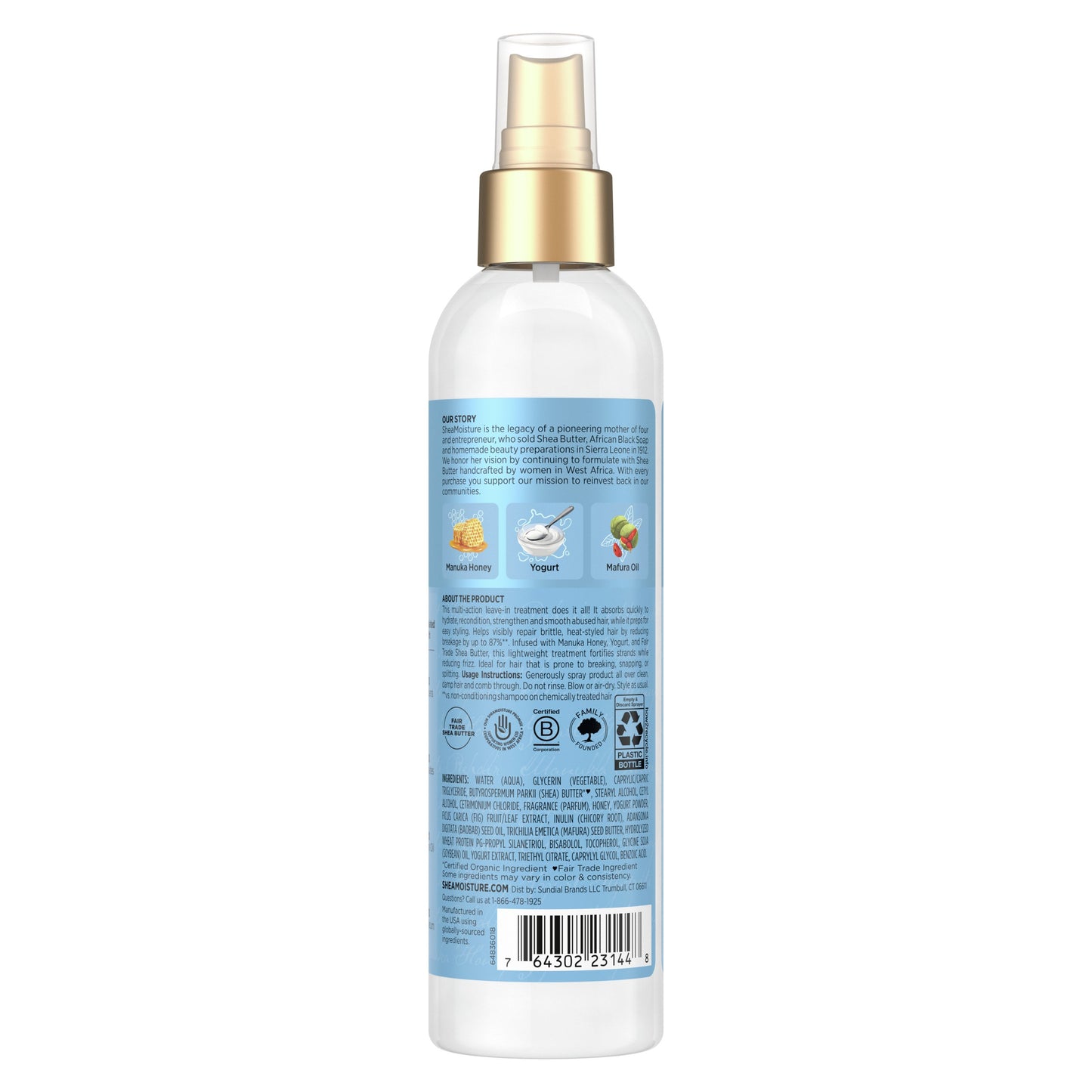 SheaMoisture Multi-Action Leave-In Conditioner - Manuka Honey & Yogurt