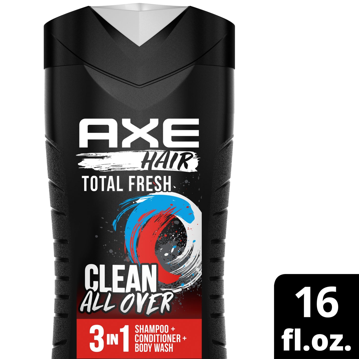 AXE 3 in 1 Body Wash + Shampoo + Conditioner - Total Fresh