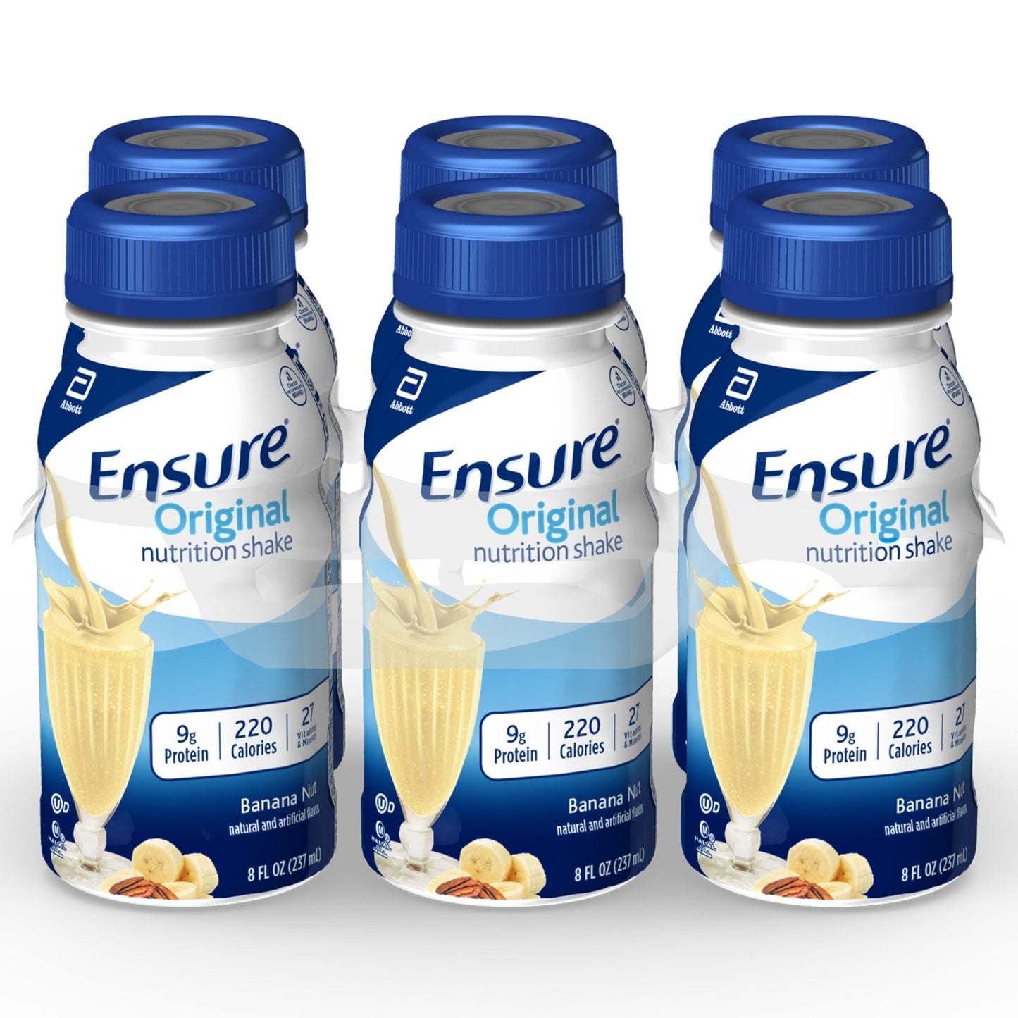 Ensure Original Nutrition Shakes - Banana Nut, 6 pk