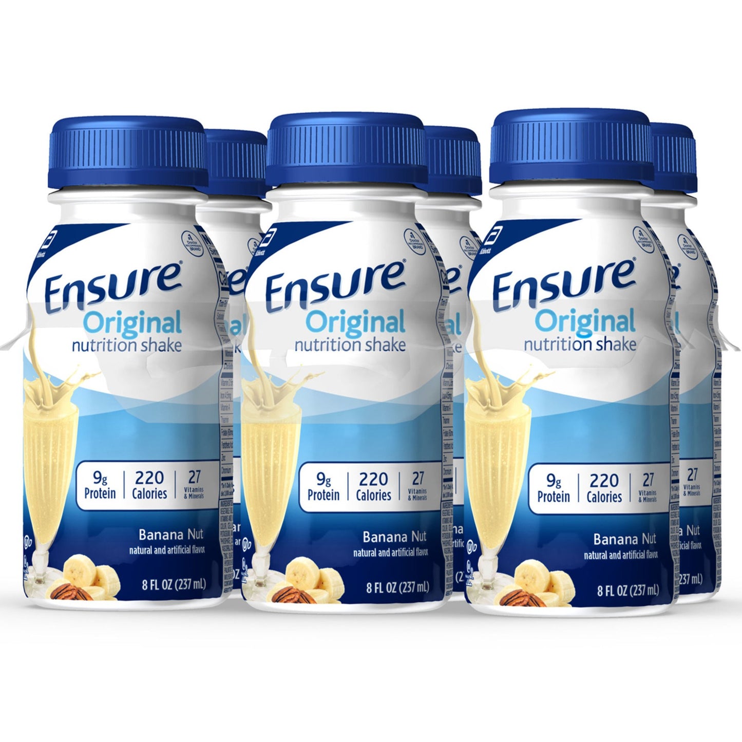 Ensure Original Nutrition Shakes - Banana Nut, 6 pk