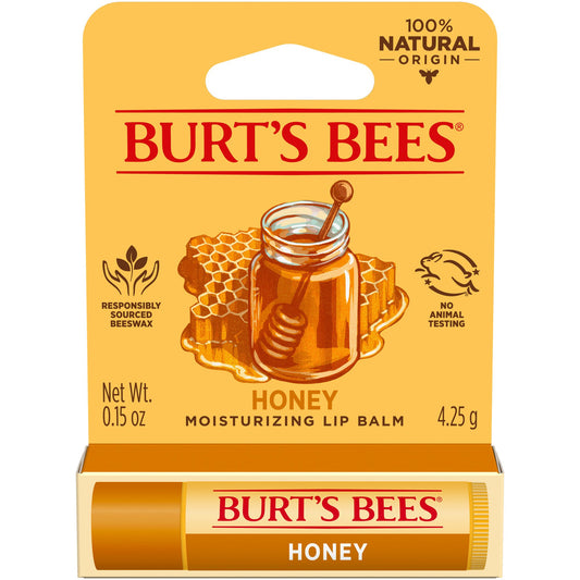 Burt's Bees 100% Natural Moisturizing Lip Balm - Honey