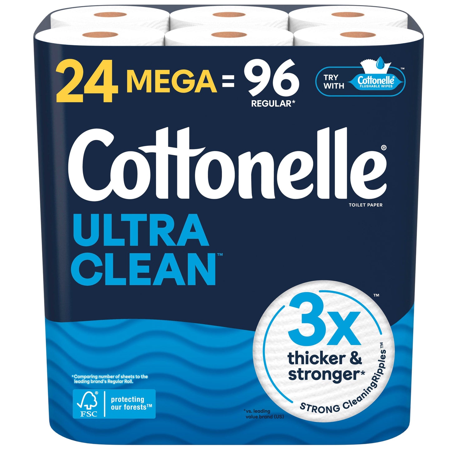 Cottonelle Ultra Clean Strong Toilet Paper