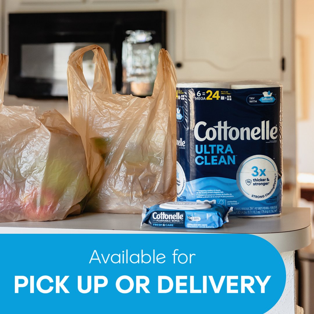 Cottonelle Ultra Clean Strong Toilet Paper