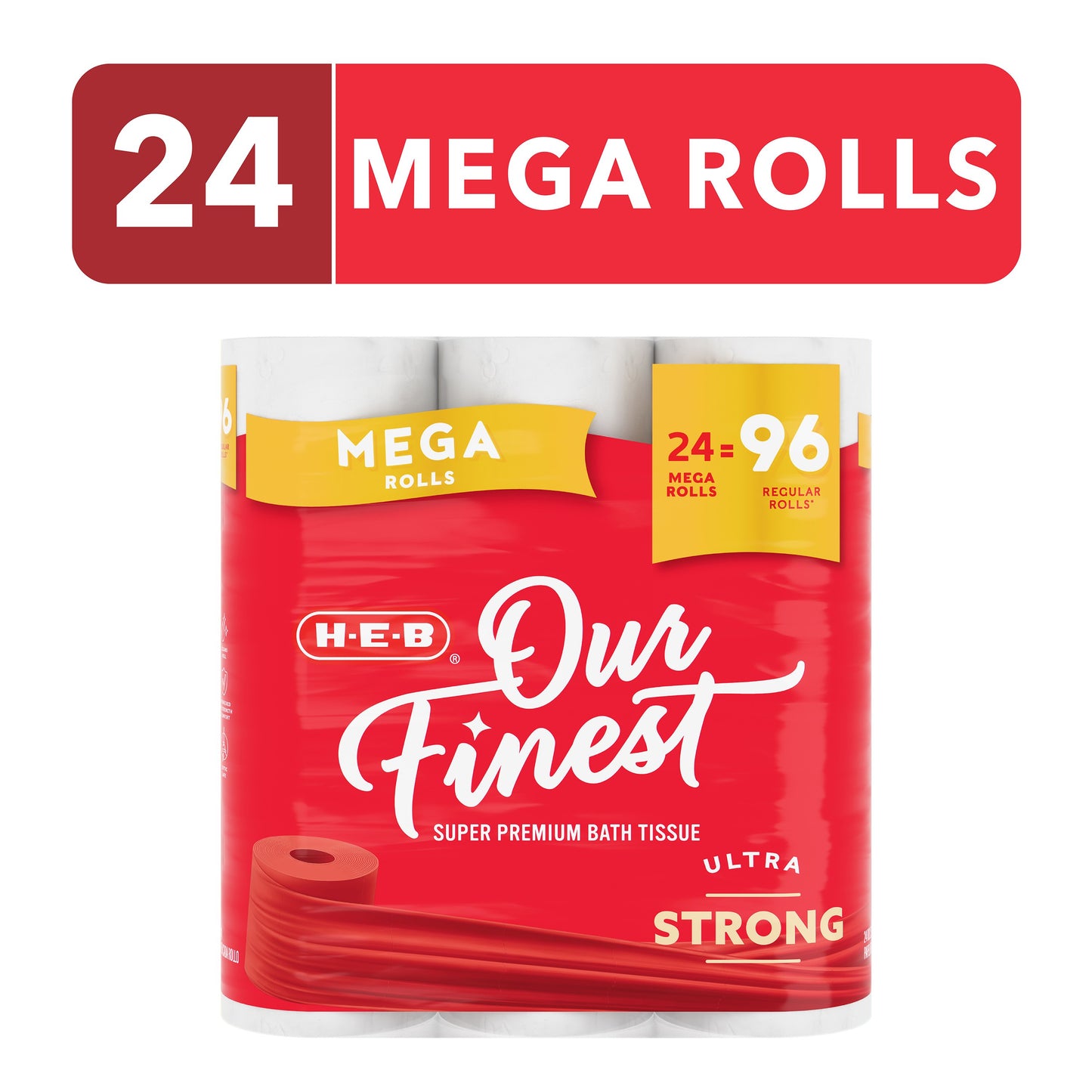 H-E-B Our Finest Ultra Strong Toilet Paper