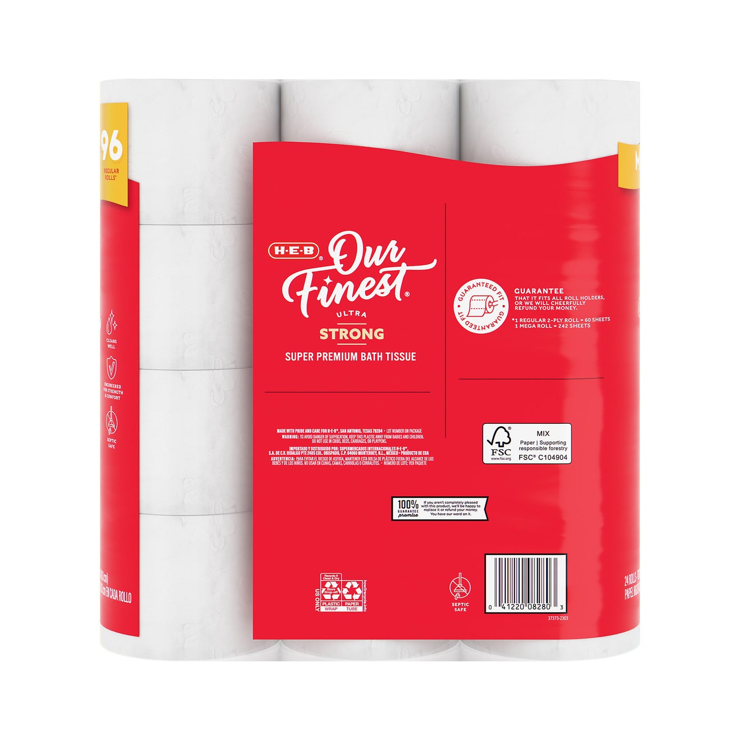 H-E-B Our Finest Ultra Strong Toilet Paper