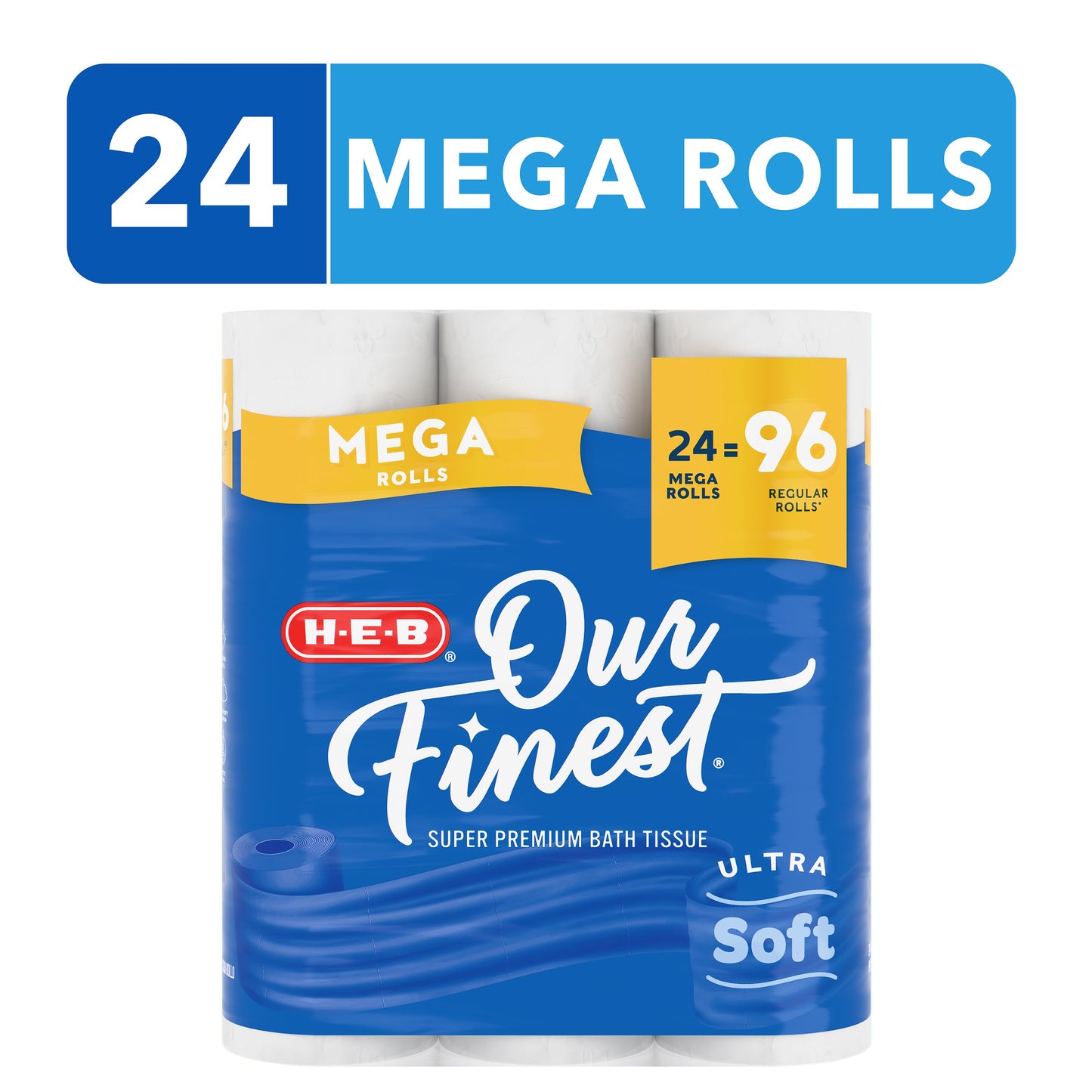 H-E-B Our Finest Ultra Soft Toilet Paper
