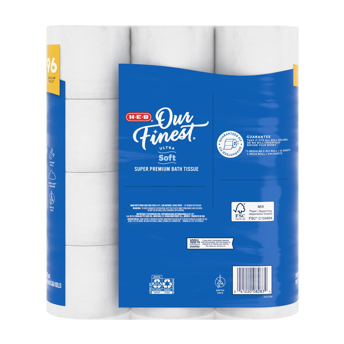 H-E-B Our Finest Ultra Soft Toilet Paper