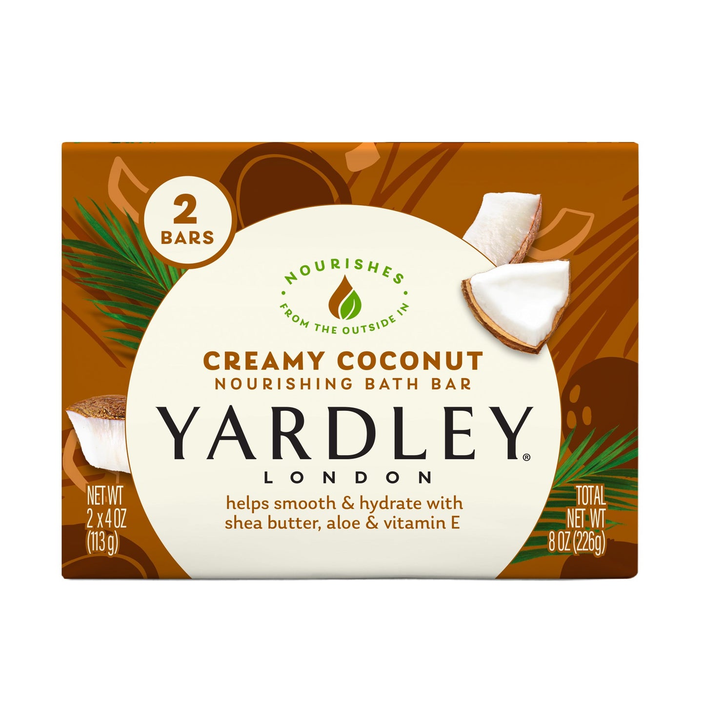 Yardley London Creamy Coconut Bath Bar