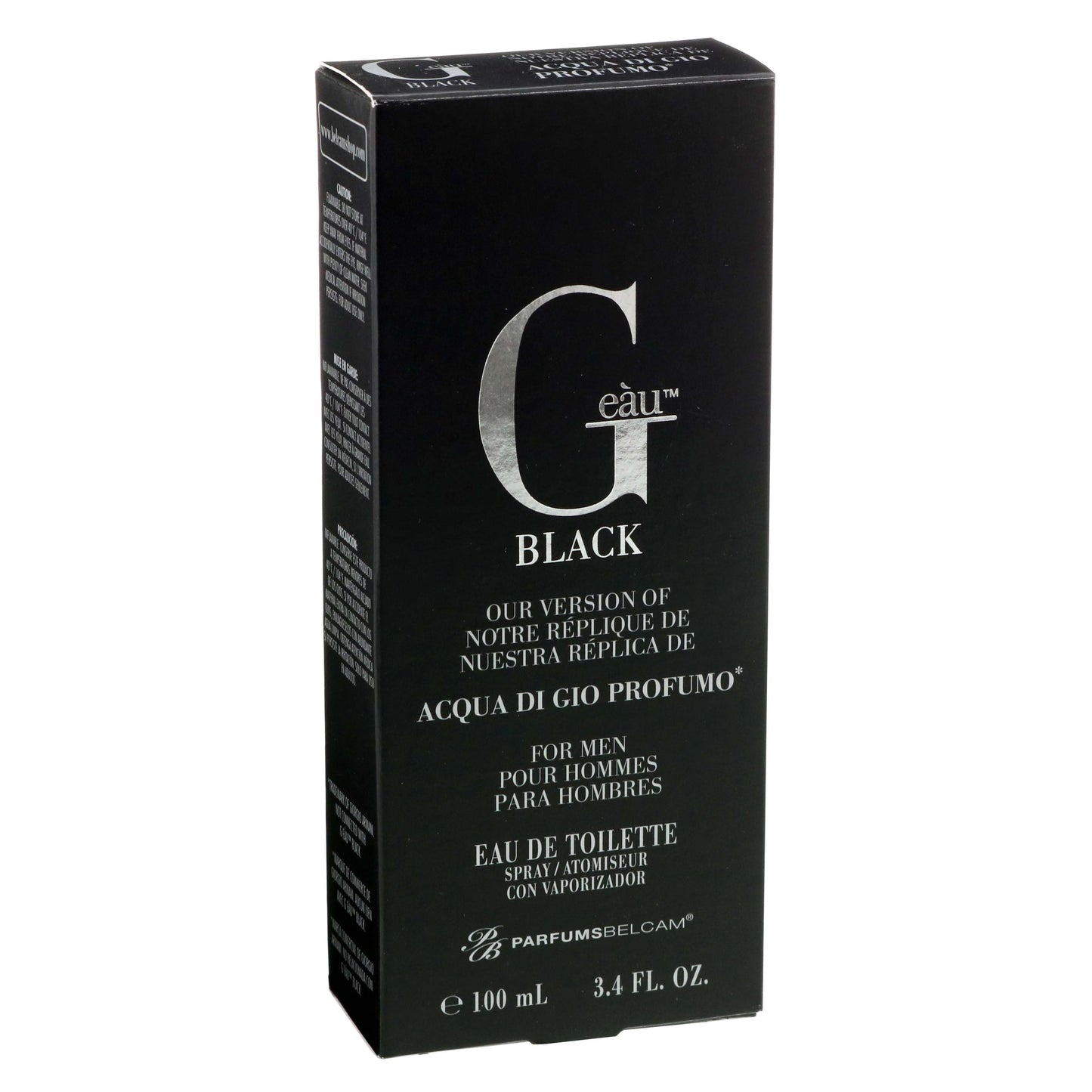 G Eau Black Acqua Di Gio Profumo