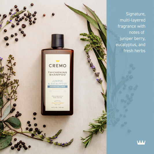 Cremo Thickening Shampoo - Juniper & Eucalyptus