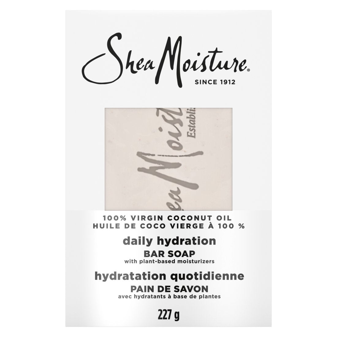 Shea Moisture 100% Virgin Coconut Oil Shea Butter Natural Bar Soap