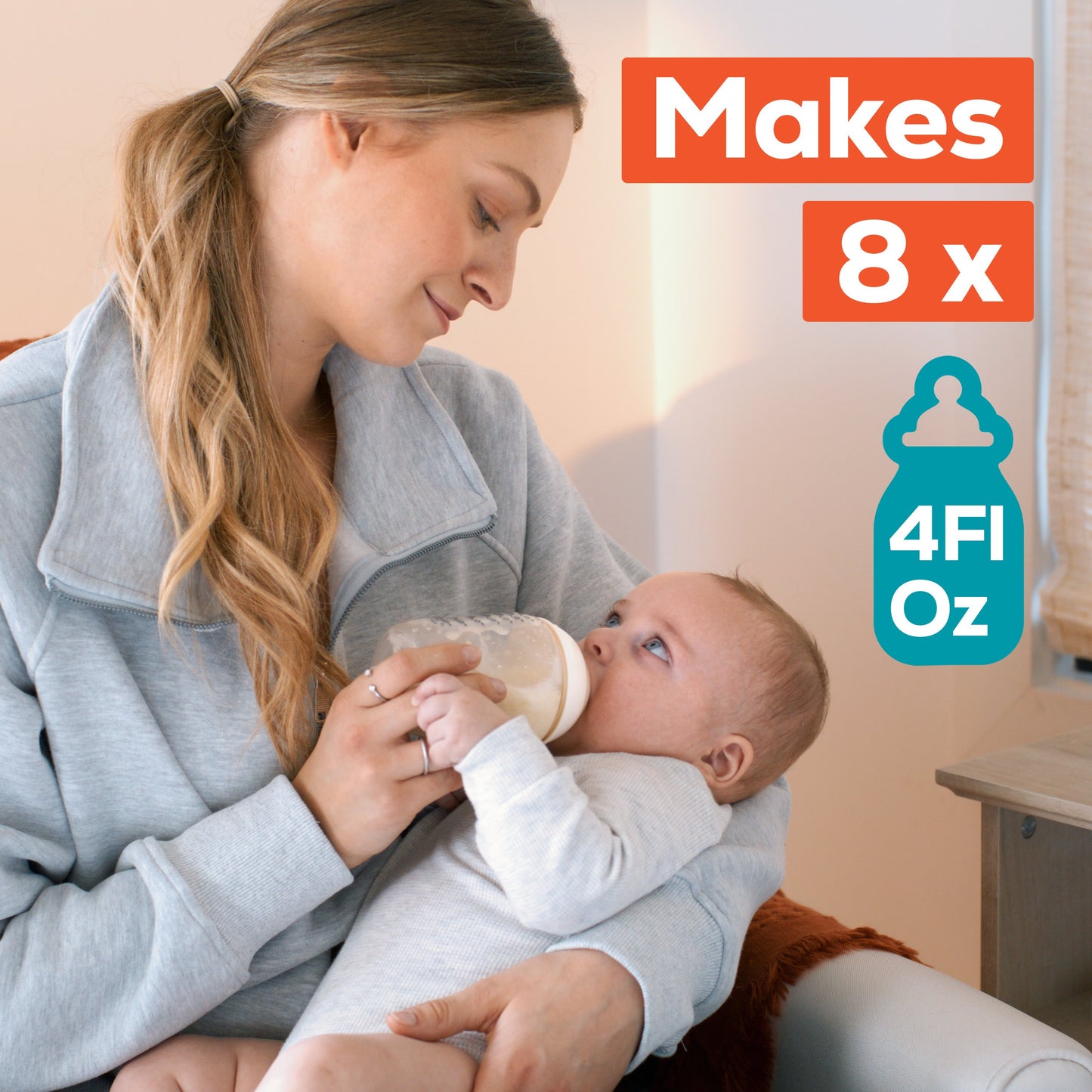 Nutramigen Hypoallergenic Ready-to-Feed Baby Formula with Iron