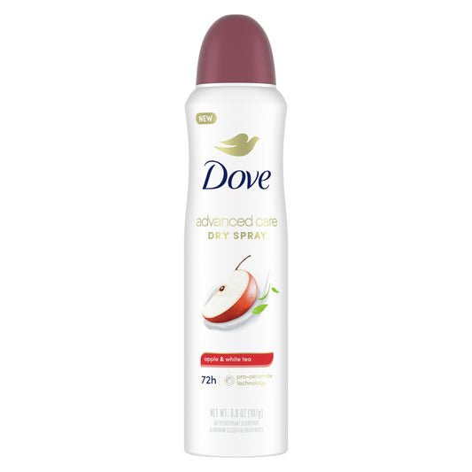 Dove Advanced Care Antiperspirant Deodorant Spray Apple & White Tea