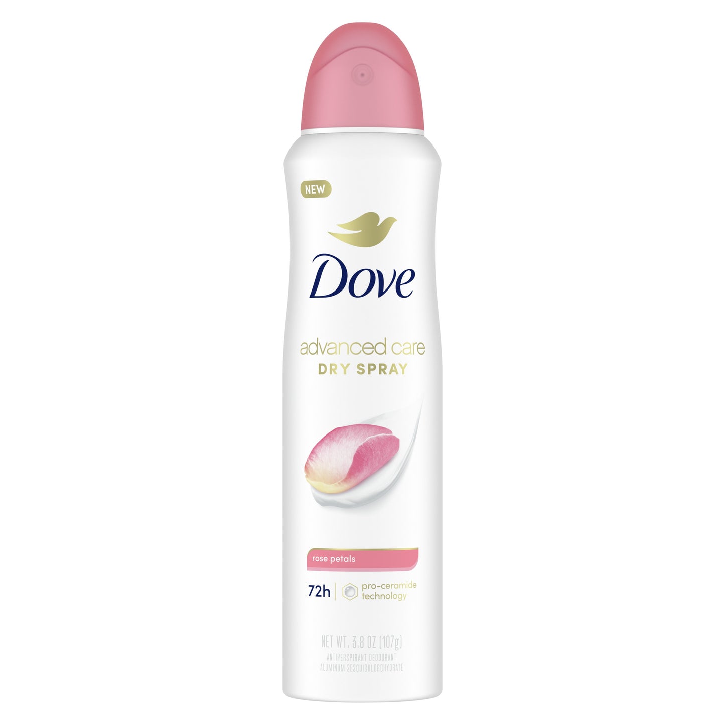 Dove Advanced Care Antiperspirant Deodorant Spray Rose Petals