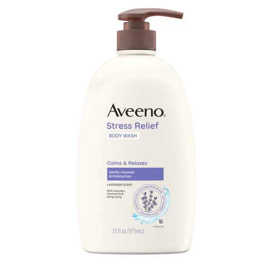 Aveeno Stress Relief Body Wash - Lavender Scent