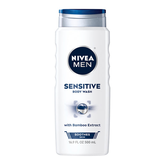NIVEA Men Sensitive Body Wash with Bamboo Extract