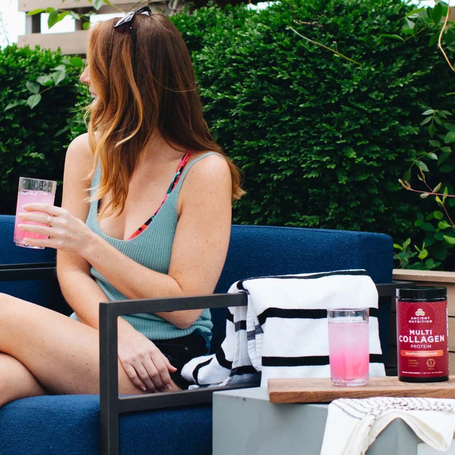 Ancient Nutrition Multi Collagen Protein - Strawberry Lemonade