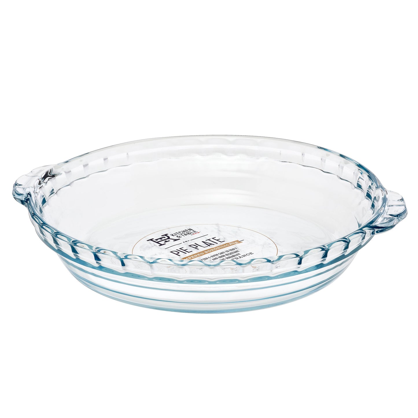 Kitchen & Table by H-E-B Tempered Borosilicate Pie Plate