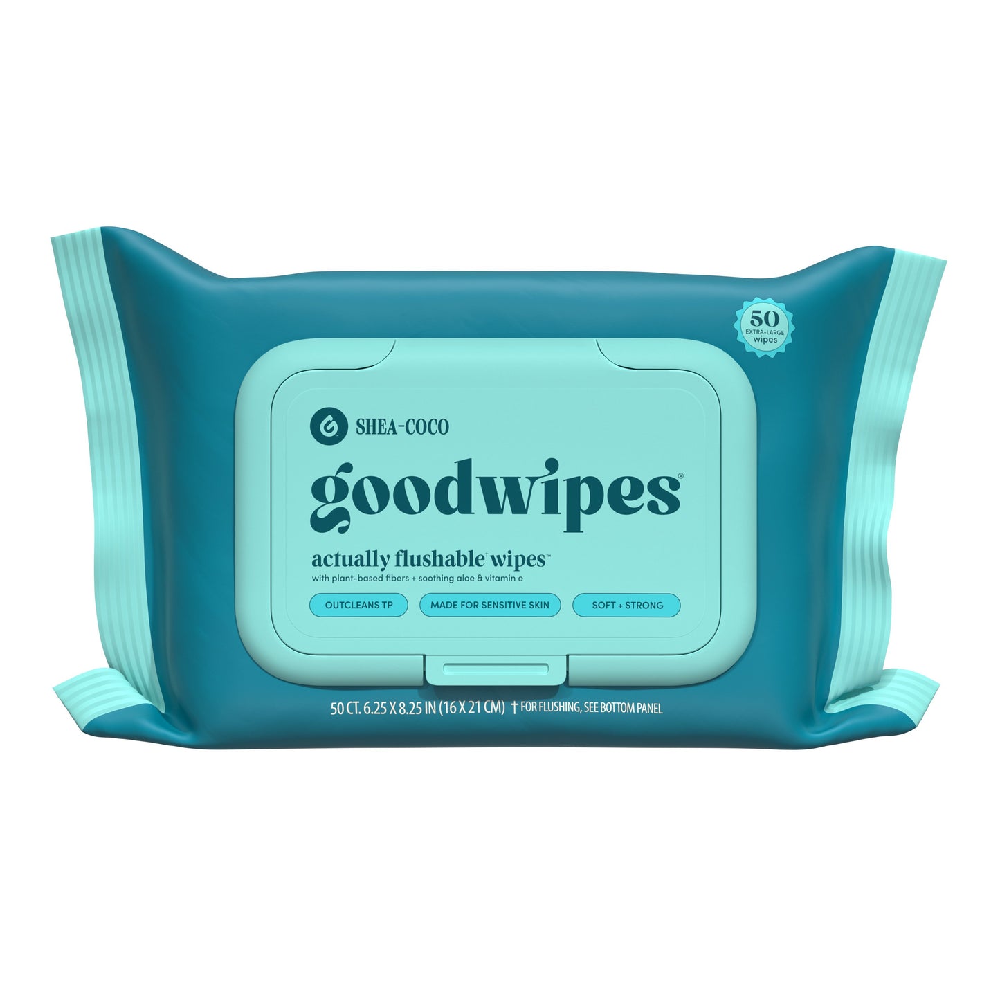 Goodwipes XL Flushable Wipes - Shea-Coco