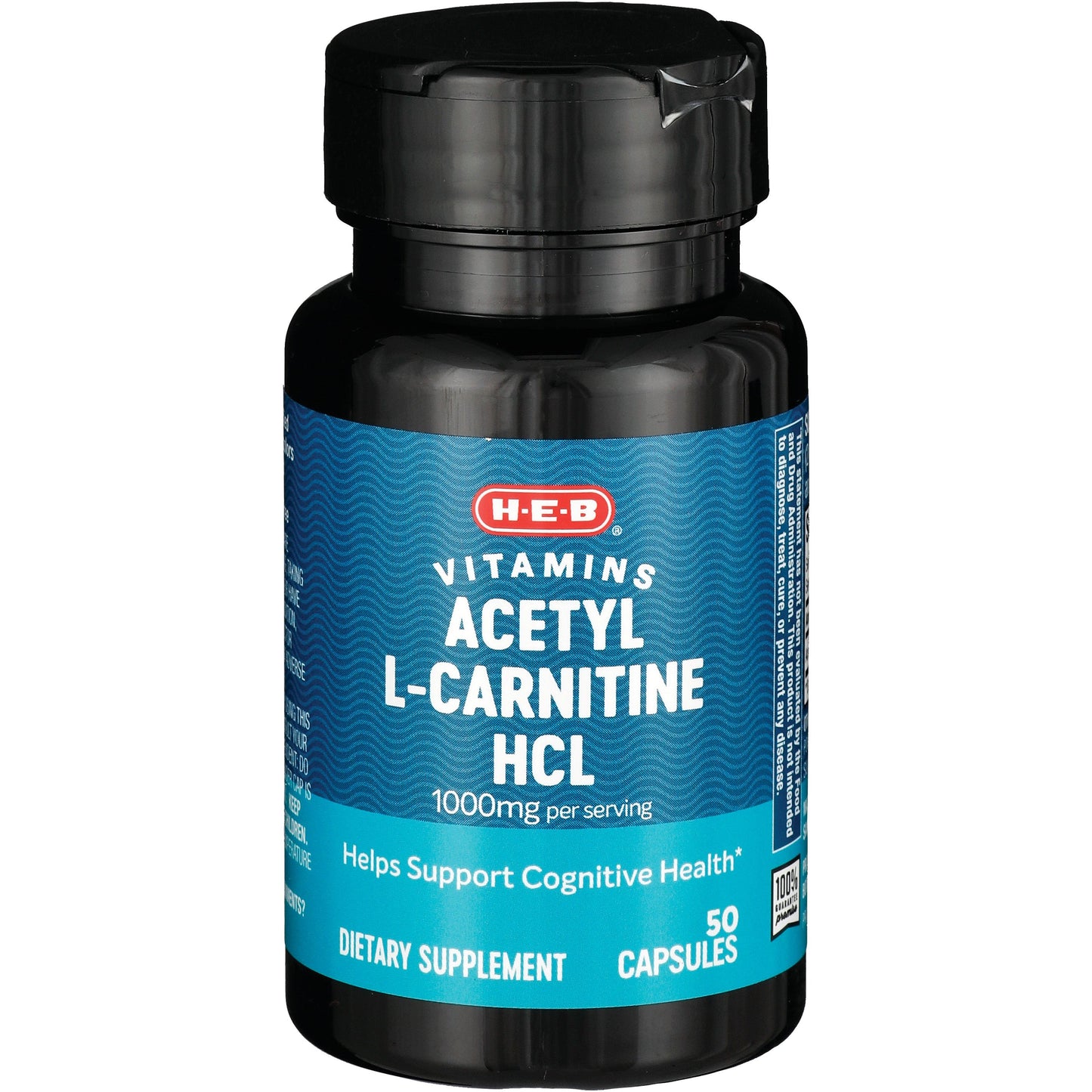 H-E-B Vitamins Acetyl L-Carnitine HCL 1000 mg Capsules