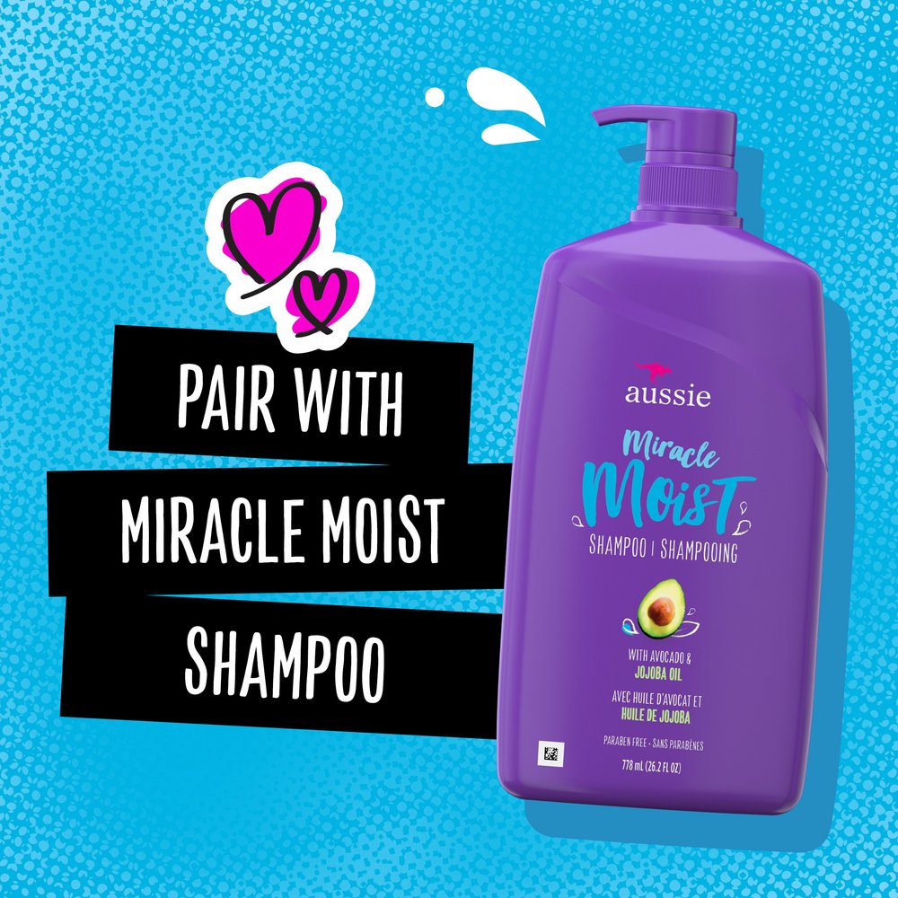 Aussie Miracle Moist Conditioner -  Avocado & Jojoba Oil