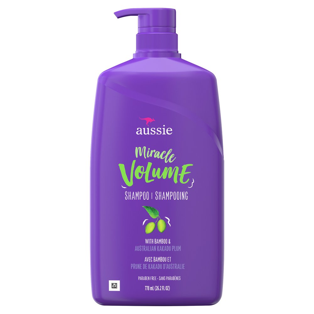 Aussie Miracle Volume Shampoo - Bamboo & Plum
