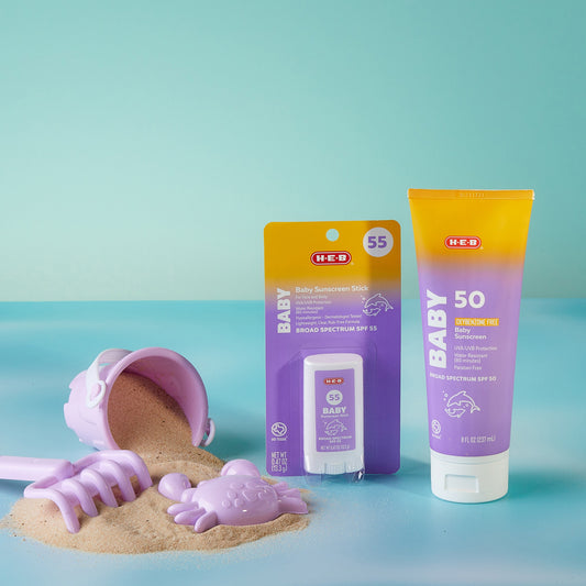 H-E-B Baby Oxybenzone Free Sunscreen Lotion – SPF 50