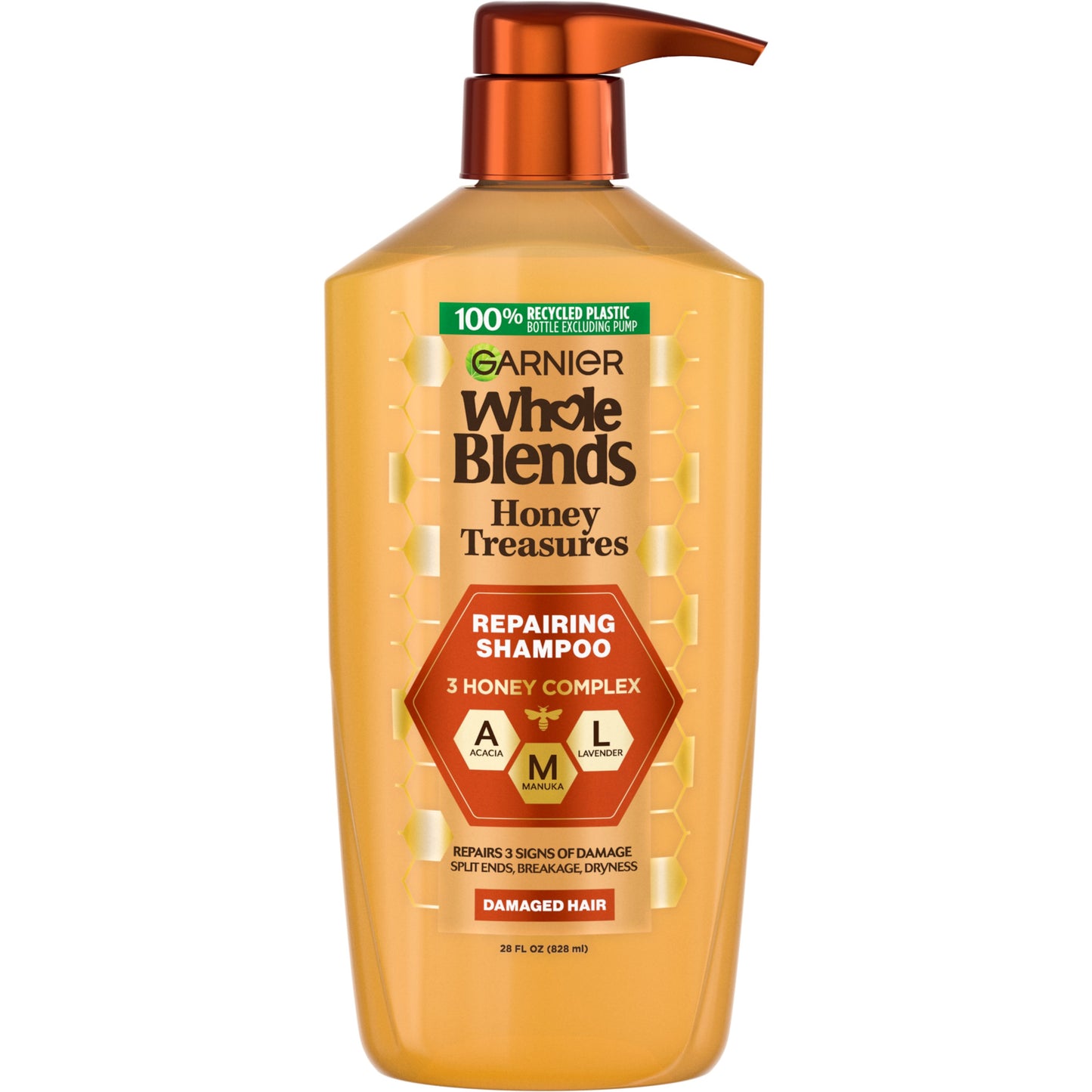 Garnier Whole Blends Honey Treasures Repairing Shampoo