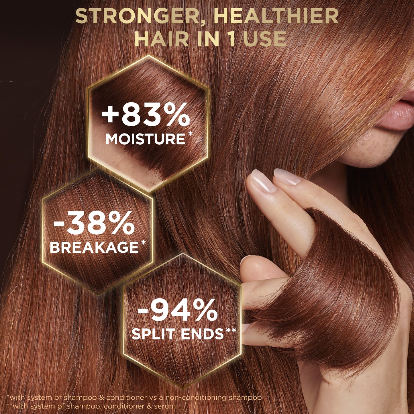 Garnier Whole Blends Honey Treasures Repairing Shampoo