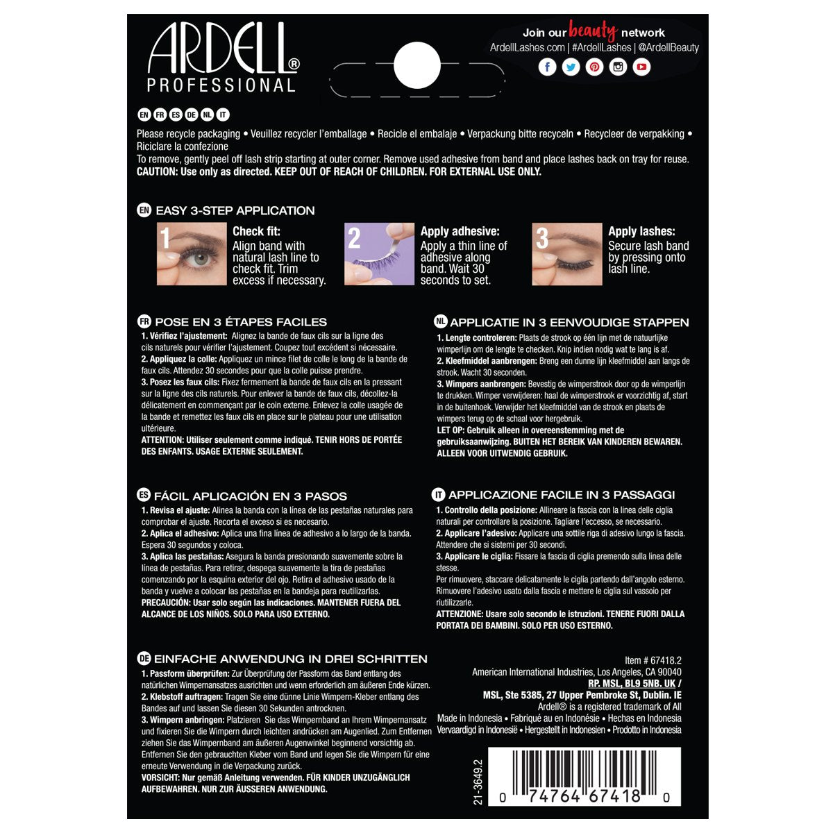 Ardell Natural Lashes 120