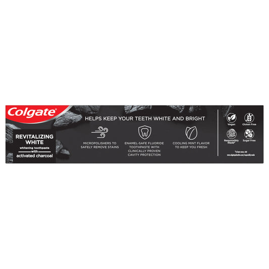 Colgate Revitalizing White Anticavity Toothpaste - Fresh Mint