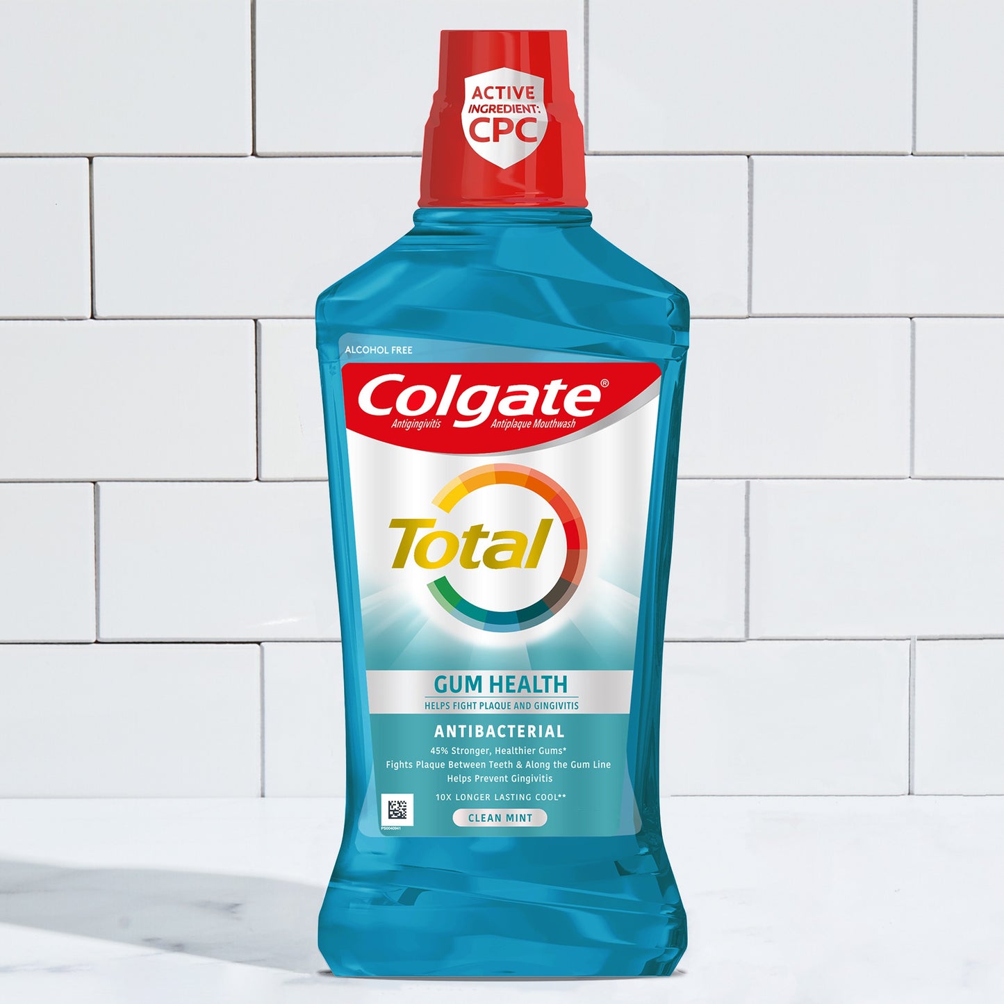 Colgate Total Gum Health Antibacterial Mouthwash - Clean Mint