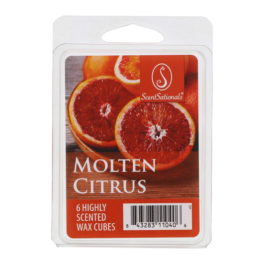 ScentSationals Molten Citrus Scented Wax Melt Cubes
