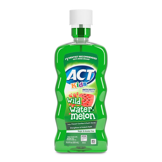 ACT Kids Anticavity Fluoride Rinse - Wild Watermelon