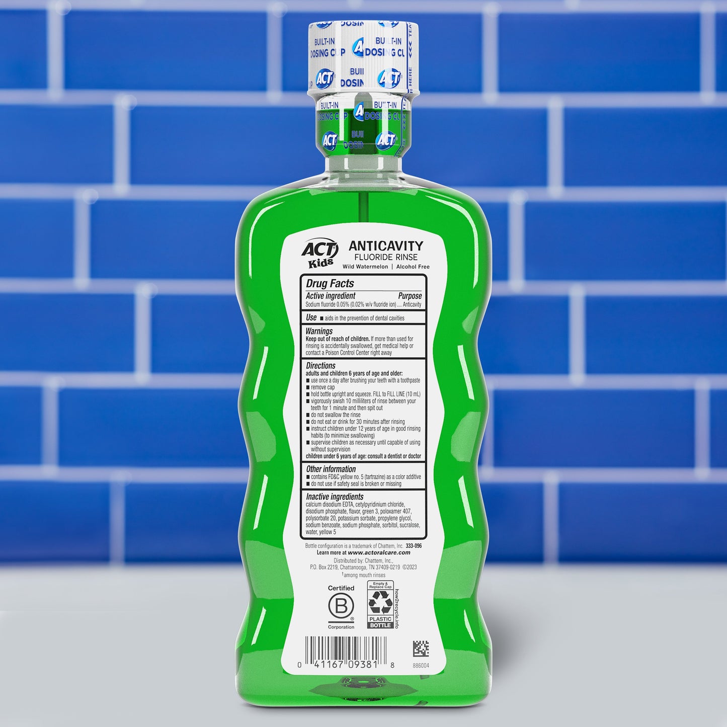 ACT Kids Anticavity Fluoride Rinse - Wild Watermelon