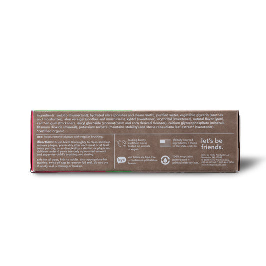 hello Kids Fluoride Free Toothpaste - Fresh Watermelon