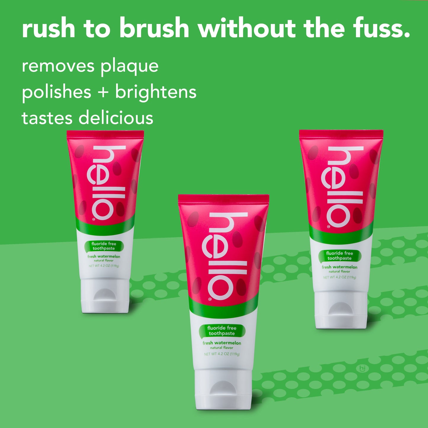 hello Kids Fluoride Free Toothpaste - Fresh Watermelon