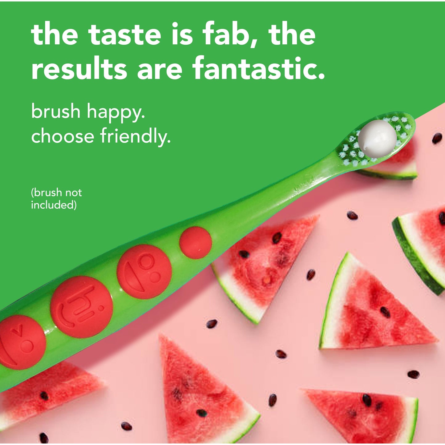 hello Kids Fluoride Free Toothpaste - Fresh Watermelon