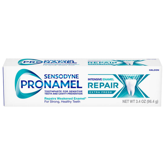 Sensodyne Pronamel Intensive Enamel Repair Toothpaste for Sensitive Teeth, Extra Fresh