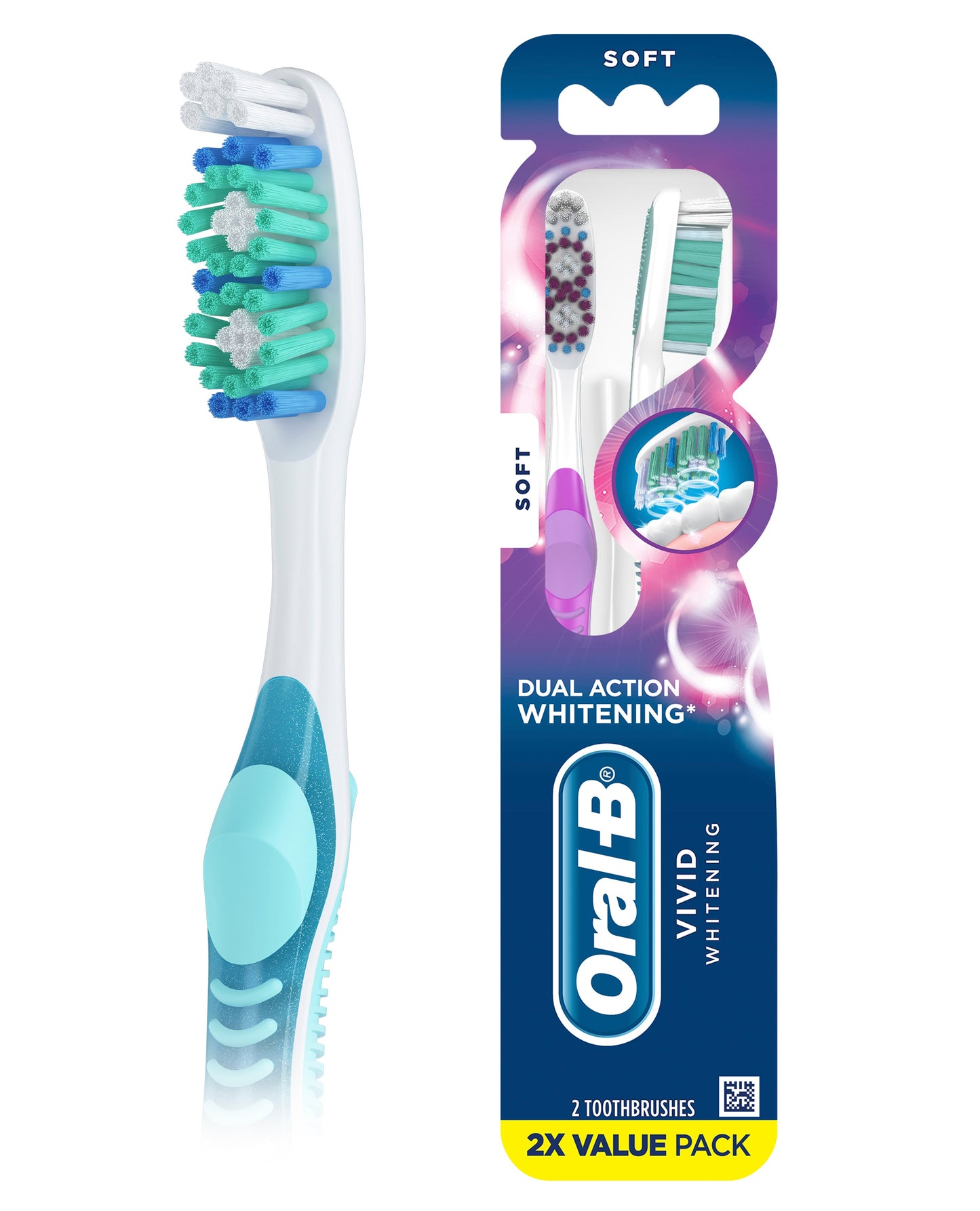 Oral-B Vivid Whiteing Soft Toothbrushes