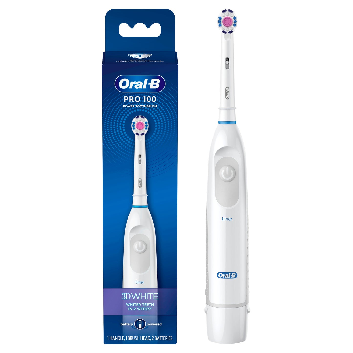 Oral-B 3D White Brilliance Whitening Battery Toothbrush