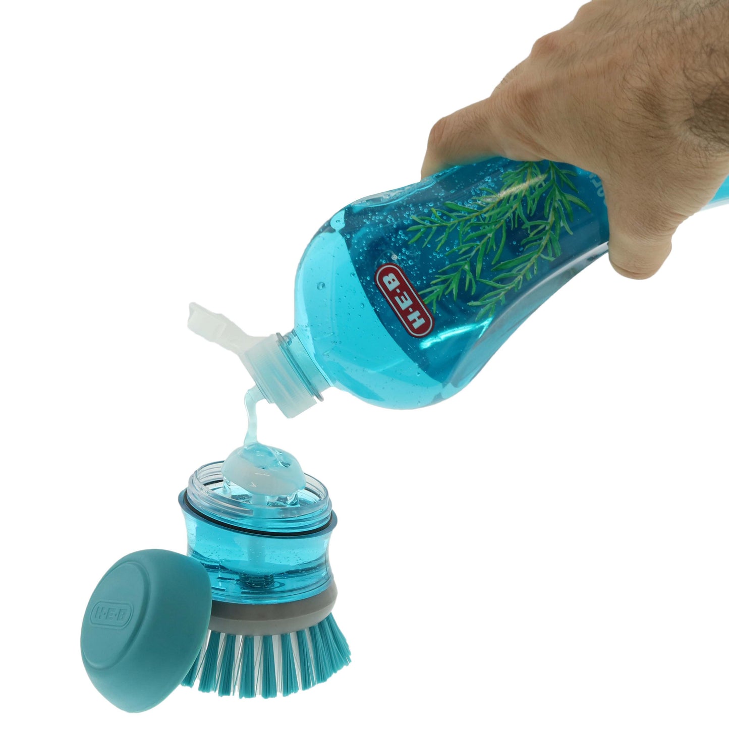 H-E-B Fillable Palm Brush