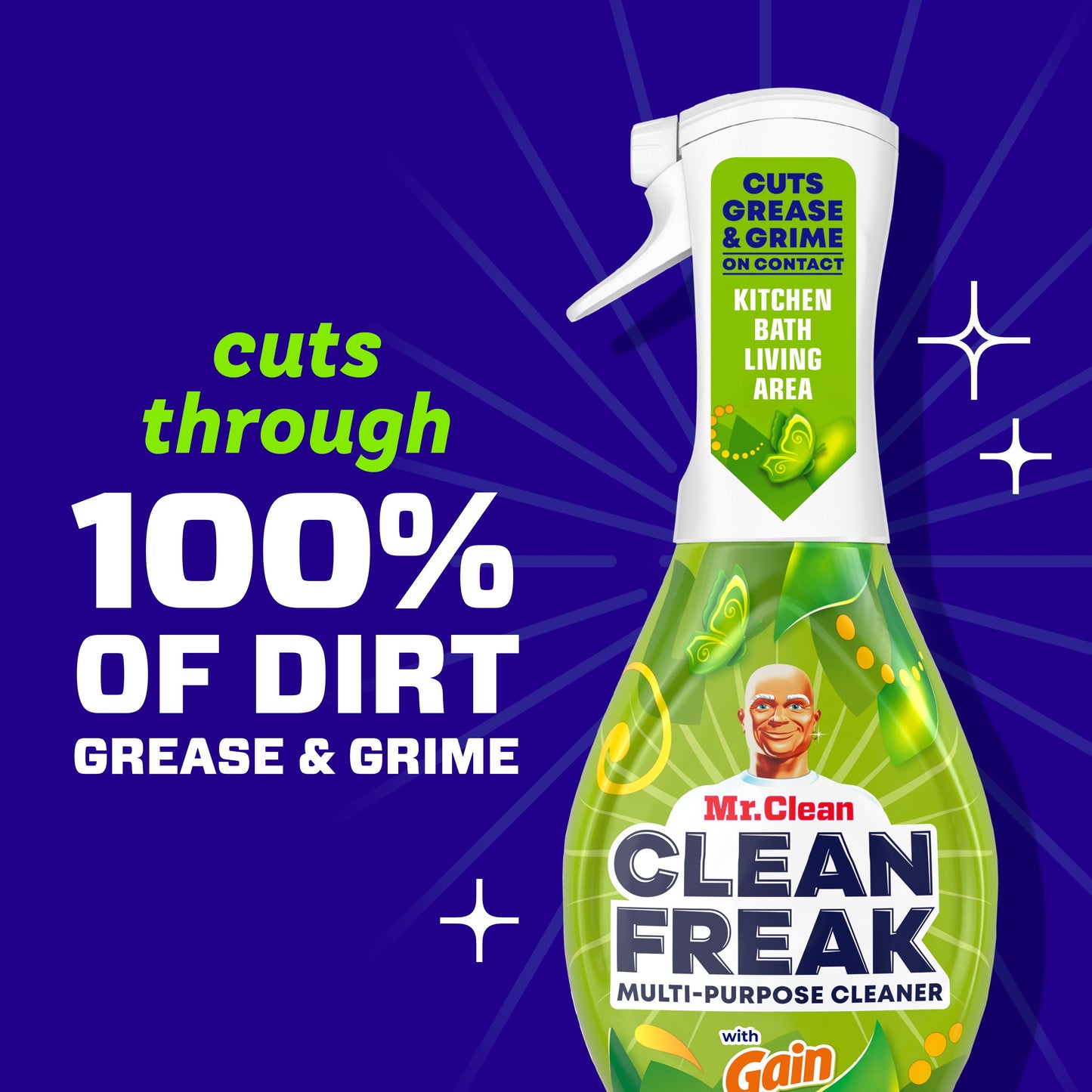 Mr. Clean Clean Freak All Purpose Cleaner Spray - Gain