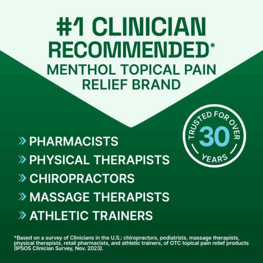 Biofreeze Menthol Pain Relief Patch, Large