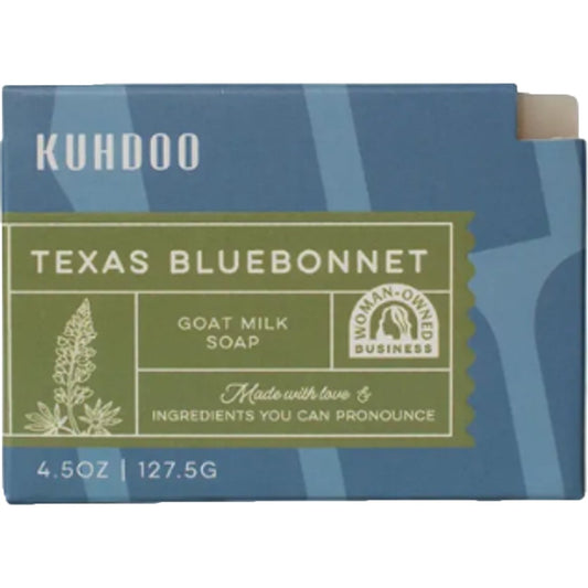 Kuhdoo Texas Bluebonnet Bar Soap