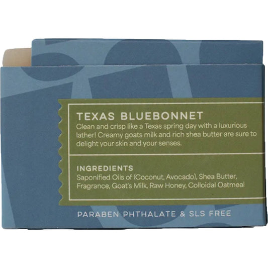 Kuhdoo Texas Bluebonnet Bar Soap