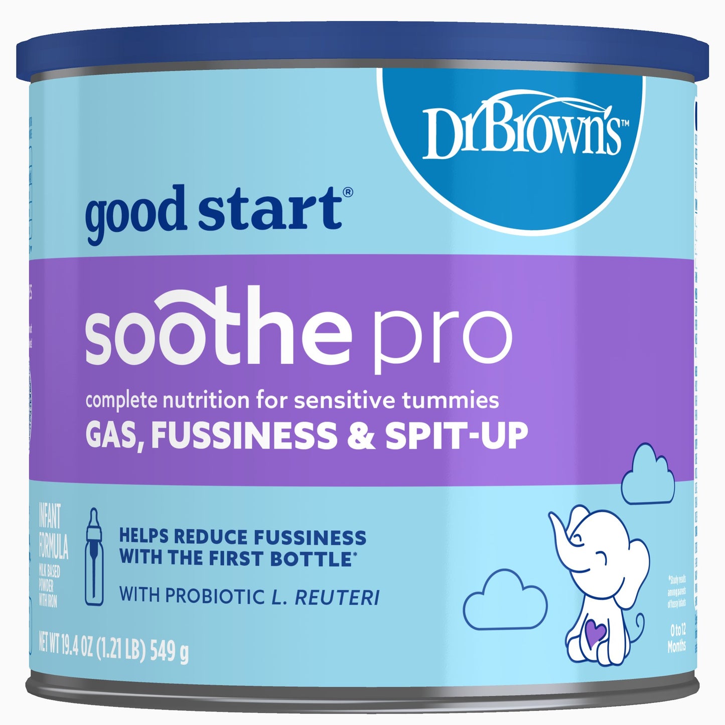 Dr. Brown's Good Start SoothePro Powder BabyFormula with Iron