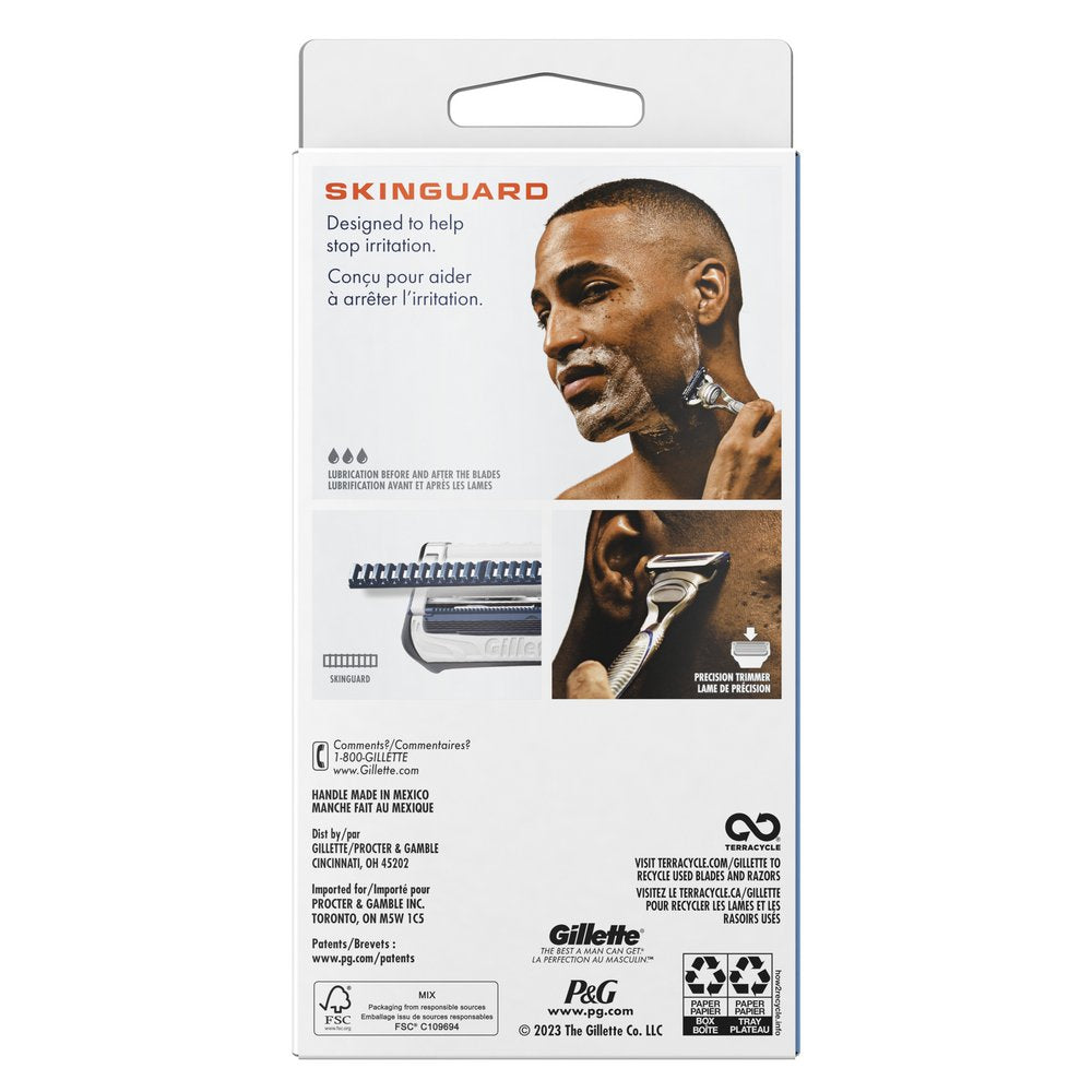 Gillette SkinGuard Razor + 2 Blade Refills