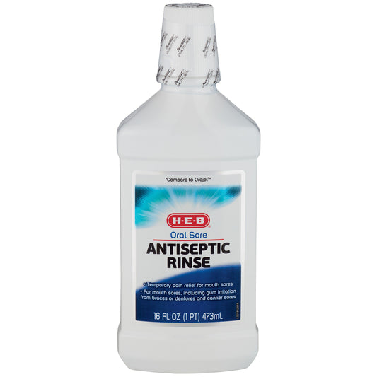 H-E-B Oral Sore Antiseptic Rinse
