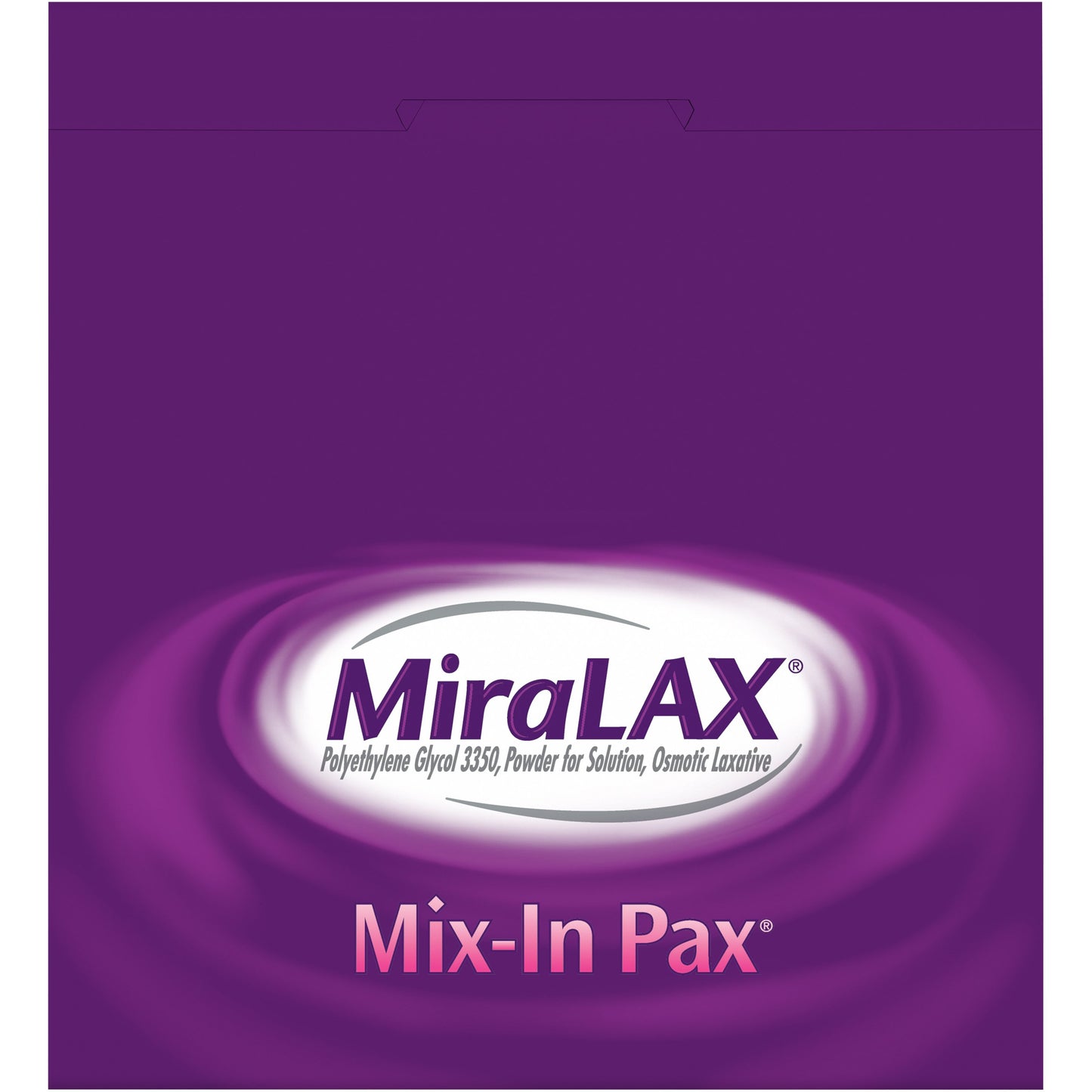 MiraLAX Mix-in Pax Unflavored Powder Packets